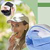 Non-Woven Disposable Collar Sweat Liners AJEW-WH0471-93-6