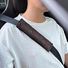 4Pcs PU Imitation Leather Universal Car Seat Belt Pads AJEW-CL0001-96B-6