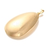 PVD Vacuum Plating 304 Stainless Steel Pendants STAS-U035-33G-02-2