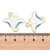Ocean Alloy Enamel Pendants FIND-E057-02B-3