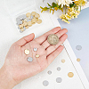 48Pcs 4 Colors Brass Charms KK-BC0002-18-NF-3