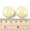 2Pcs UV Plating Acrylic Beads FIND-C067-03A-3
