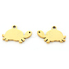 PVD Vacuum Plating 304 Stainless Steel Charms STAS-N092-30G-2