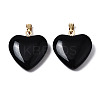 Spray Painted Glass Pendants GLAA-N035-016-H01-2