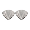 304 Stainless Steel Studs Earrings for Women LS-EJEW-K306-22P-4
