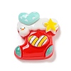 Christmas Opaque Resin Decoden Cabochons RESI-U006-04C-1