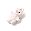 Alloy Enamel Pendants FIND-Z119-11G-01-2