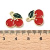 Fruit Alloy Enamel Charms X1-PALLOY-S058-01LG-10-3