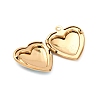 304 Stainless Steel Heart Locket Pendants STAS-Z168-02G-04-2