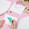 50Pcs Wood Pulp Cotton Blank Greeting Cards DIY-WH0816-027C-3