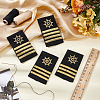 2 Pairs 2 Styles Polyester Navigator Epaulettes DIY-BC0015-71C-4