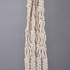 Handmade Cotton Rope Hanging Planters Sets LS-AJEW-WH0112-05-7