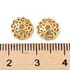 Brass Bead Caps KK-V015-41G-01-2