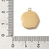 304 Stainless Steel Pendants STAS-B074-08G-03-3