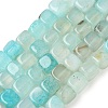Natural Dragon Veins Agate Beads Strands G-G177-E05-05-1