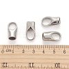 Tarnish Resistant 304 Stainless Steel Cord Ends LS-STAS-I020-03-3