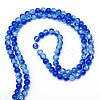 Baking Paint Crackle Glass Bead Strands CCG-S001-10mm-16-2