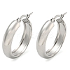 202 Stainless Steel Hoop Earrings X-EJEW-H003-38P-03-1
