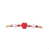 Glass Seed Bead & Resin Braided Beaded Bracelets BJEW-MZ00307-02-2