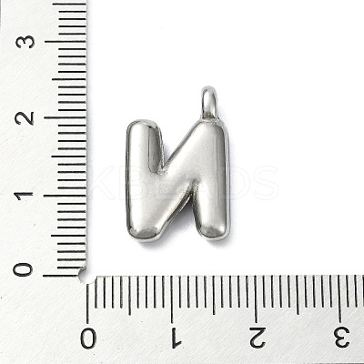 Anti-Tarnish 304 Stainless Steel Pendants STAS-U033-02P-N-1