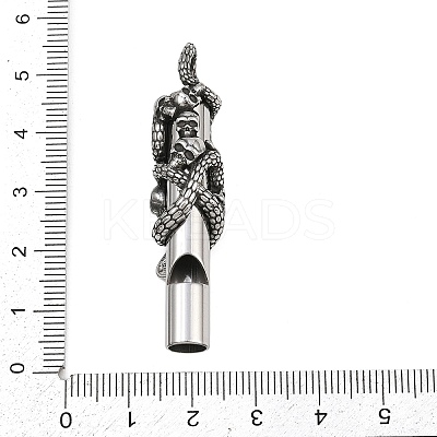 316 Surgical Big Stainless Steel Pendants STAS-Z165-15AS-01-1