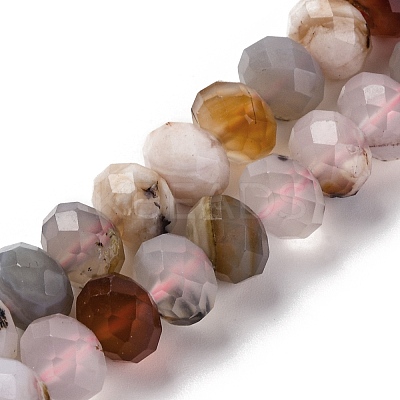 Natural Cherry Blossom Agate Beads Strands G-K380-A42-03-1