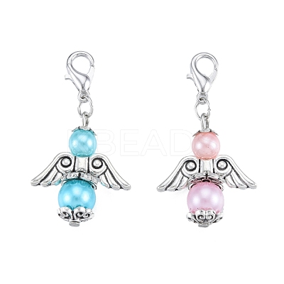 Alloy Angel Pendant Decoration KEYC-B014-04-1