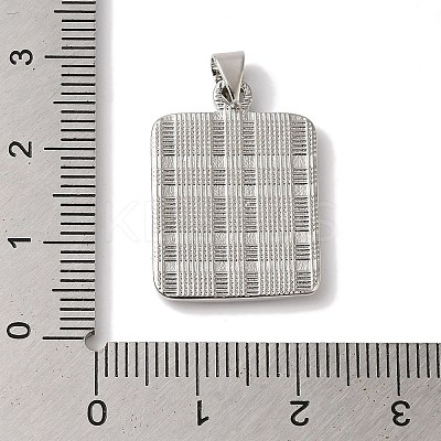Rack Plating Brass Pendants KK-B092-42P-G-1