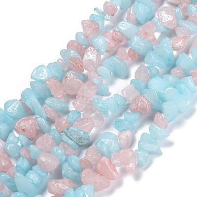 Natural White Jade Beads Strands G-G011-15-1-1