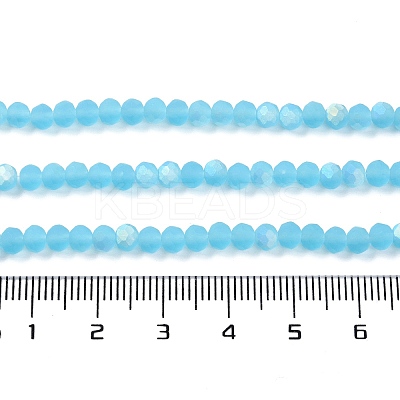 Transparent Glass Beads Strands LS-EGLA-A034-T4mm-MB08-1