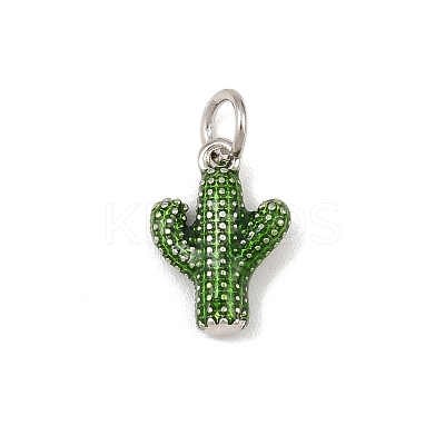 Brass Enamel Pendants X-KK-P339-22P-02-1