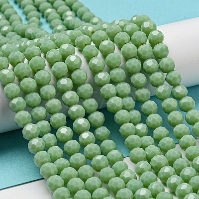 Opaque Glass Beads Stands EGLA-A035-P6mm-D20-1