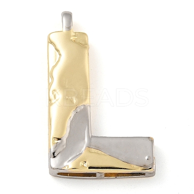 Brass Pendants PALLOY-S036-01G-L-1