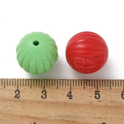 Opaque Acrylic Bbeads PACR-Q008-28B-1