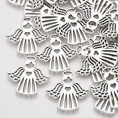 Tibetan Style Alloy Pendants LS-X-TIBEP-S319-016AS-RS-1