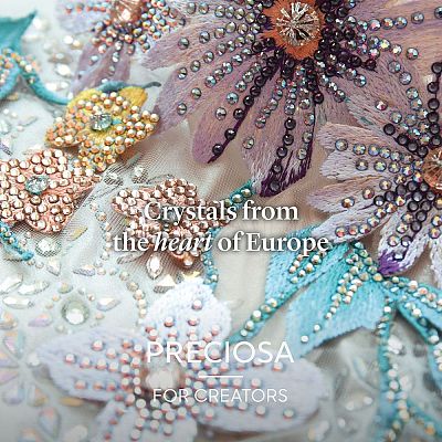 Preciosa® MAXIMA Crystal No Hotfix Flatback Stones Y-PRC-NSS16-70020-1