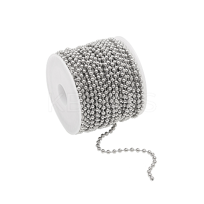 304 Stainless Steel Ball Chains CHS-CJ0001-26-1