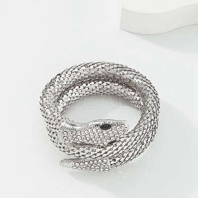 Alloy Popcorn Chain Bracelets BJEW-Z018-01P-1