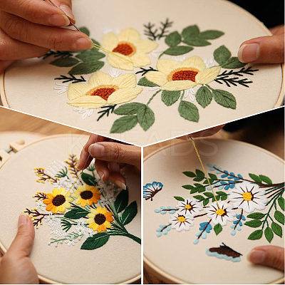 DIY Embroidery Kits For Beginner DIY-WH20011-73C-1