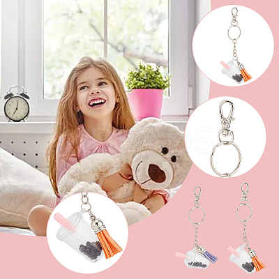 DIY Blank Coke Cup Keychain Making Kit DIY-AR0003-65-1