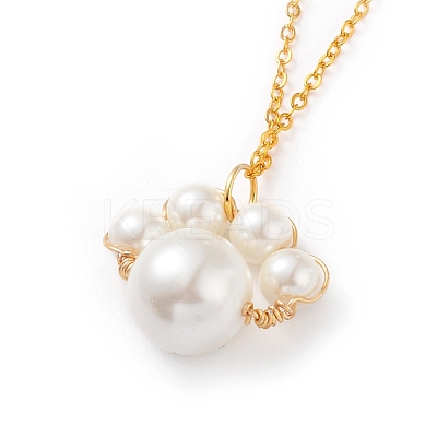Pendant Necklaces NJEW-JN02598-01-1