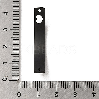 304 Stainless Steel Connector Charms STAS-R117-05B-1