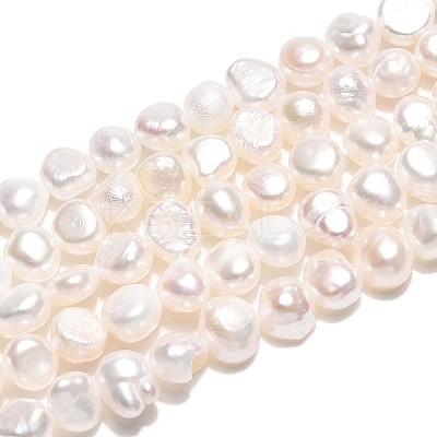 Natural Cultured Freshwater Pearl Beads Strands PEAR-T006-15A-1