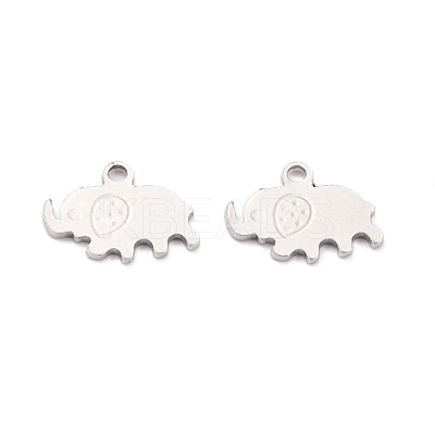 Non-Tarnish 304 Stainless Steel Charms STAS-F266-13P-1