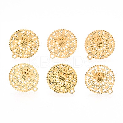 304 Stainless Steel Stud Earring Findings X-STAS-S079-31A-1