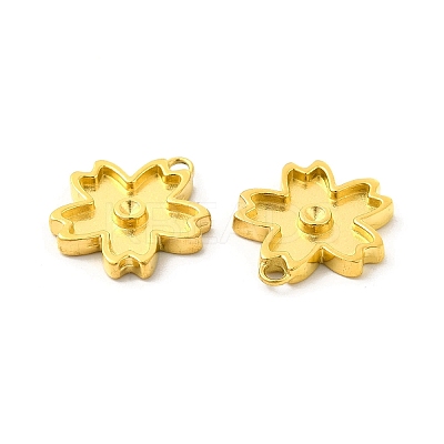 Ion Plating(IP) 304 Stainless Steel Pendant Rhinestone Settings STAS-F284-24G-1