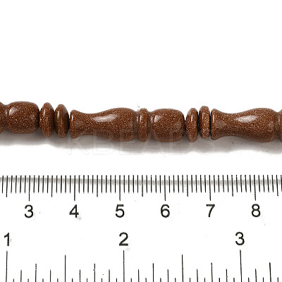 Synthetic Goldstone Beads Strands G-B078-C03-01-1