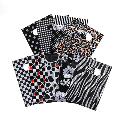 Printed Plastic Bags PE-T003-30x40cm-01-1