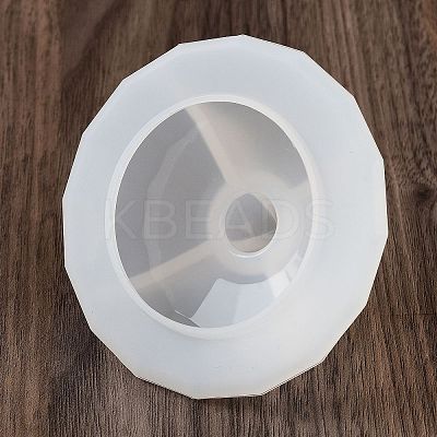Faceted Round DIY Candle Cup Silicone Molds LS-DIY-Q037-07B-1
