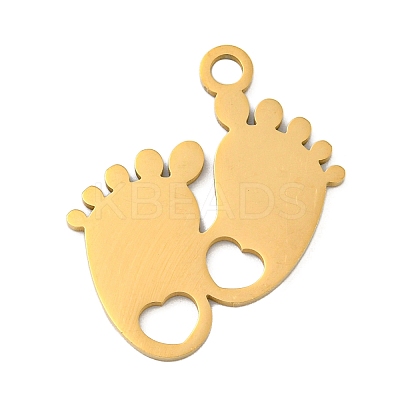 Ion Plating(IP) 304 Stainless Steel Pendants STAS-B056-18G-1